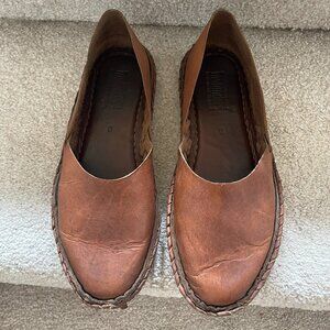 Mohinders leather flats